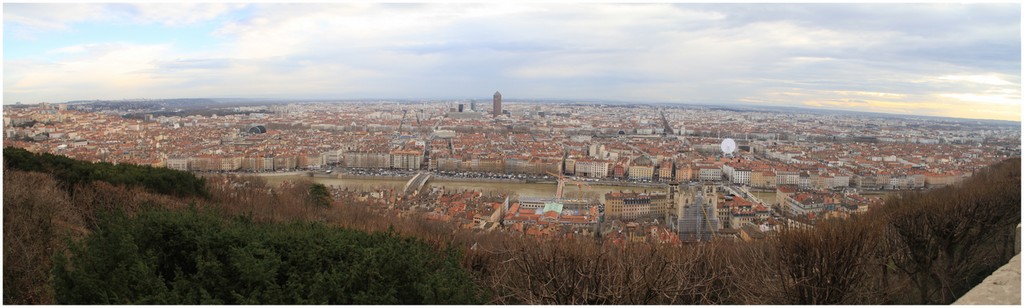 Lyon depuis Fourvière